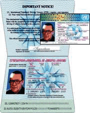 Uluslararası Ehliyet Kartı